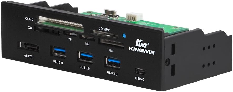 Kingwin USB Hub 3.0 with USB-C and SD Card Reader for PCs
