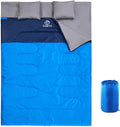 Oaskys Double Sleeping Bag for Adults - Waterproof XL Queen Size