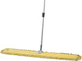 48 Inch Yellow Commercial Dust Mop & Floor Sweeper - Durable Cleaning