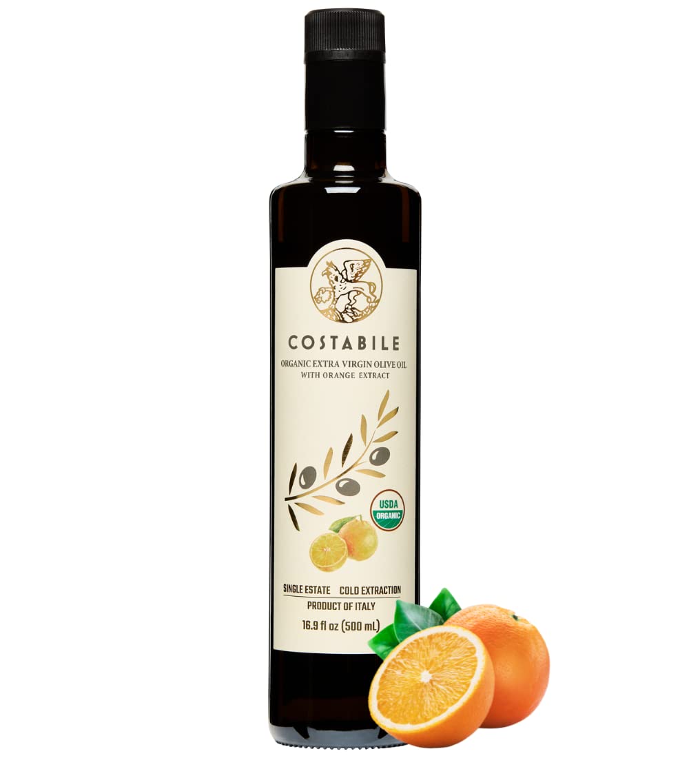 Orange Infused Extra Virgin Olive Oil from Puglia, Italy