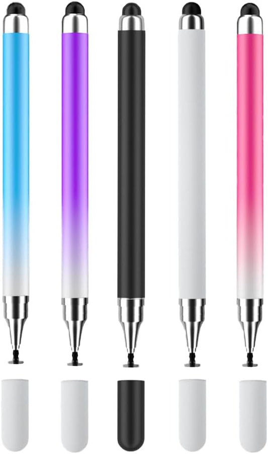 5-Pack Precision Stylus Pens for All Touchscreens