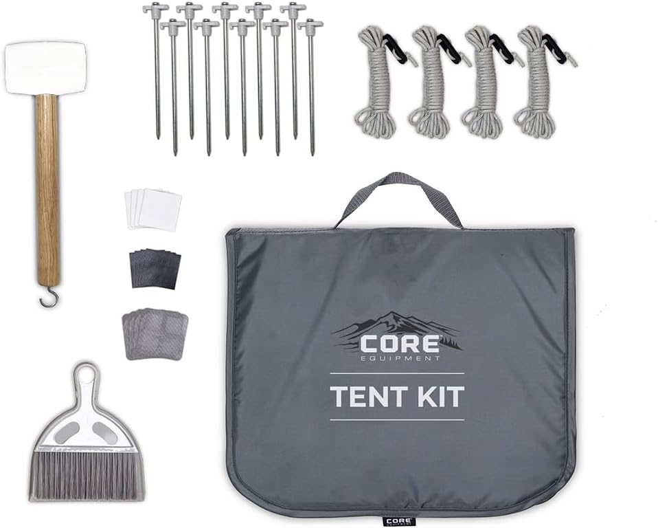 CORE All-in-One Camping Kit | Easy Setup with Mallet & Guylines