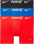 Nike 3Pk XL Active Boxer Briefs: Red/Royal/Black Trio