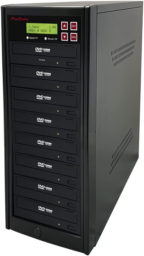 1 to 7 24X Burner M-Disc Support CD DVD Duplicator Review