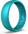 Elements Classic Silicone Ring for Couples - Metallic Infused Band