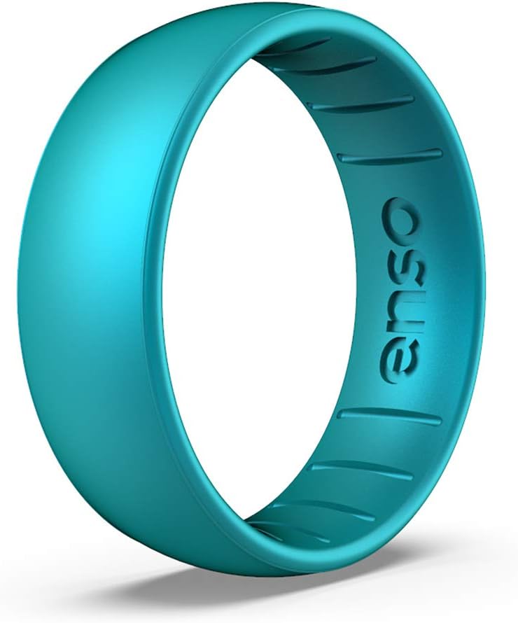 Enso Rings Classic Elements Silicone Ring - Unisex Wedding Band