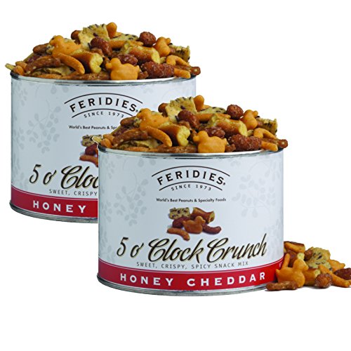 FERIDIES Honey Cheddar Snack Mix - Delicious Crunchy Treat