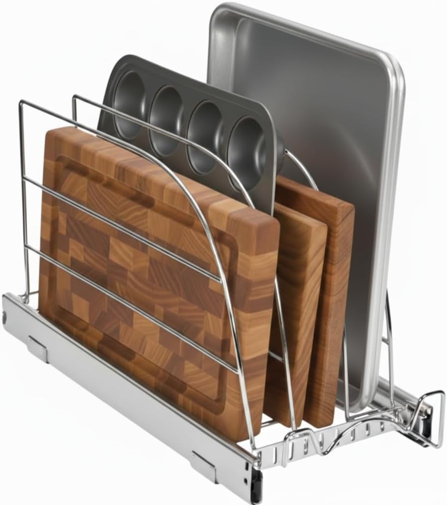 HOLDN STORAGE Pull Out Organizer for Bakeware and Trays