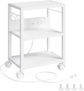 Industrial Printer Cart 3-Tier Mobile Printer Stand - Rolling Cart
