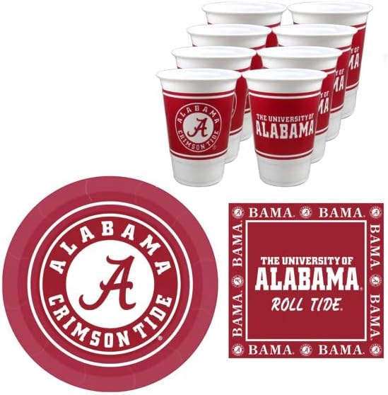 Alabama Crimson Tide Party Supplies for Ultimate Game Day Fun