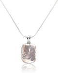 Freshwater Pearl Necklace Cultured Baroque Pearl in Sterling Silver