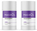 MAGSOL Natural Deodorant for Men & Women - Aluminum Free, 2 Pack