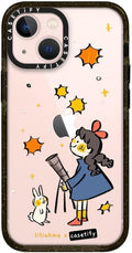 Impact iPhone 13 Mini Case - Starry Night Clear Black