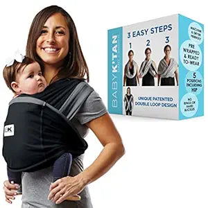 Active Oasis Baby Carrier Wrap: Easy Pre-Wrapped Sling Gift