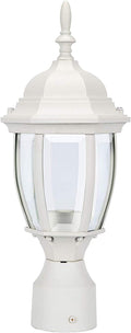 LIT-PaTH Outdoor Post Lighting Fixture Pole Lantern - Durable Matte