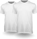 Fresh Clean Threads Men's Crew Neck T-Shirts - Soft Fitted Tee