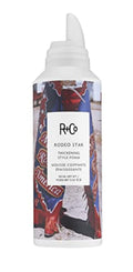 R+Co Rodeo Star Thickening Foam Adds Dramatic Volume to Fine to Medium