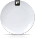 Stoneware Coupe Commercial Grade Dinnerware 12.25in Plate - Case of 12