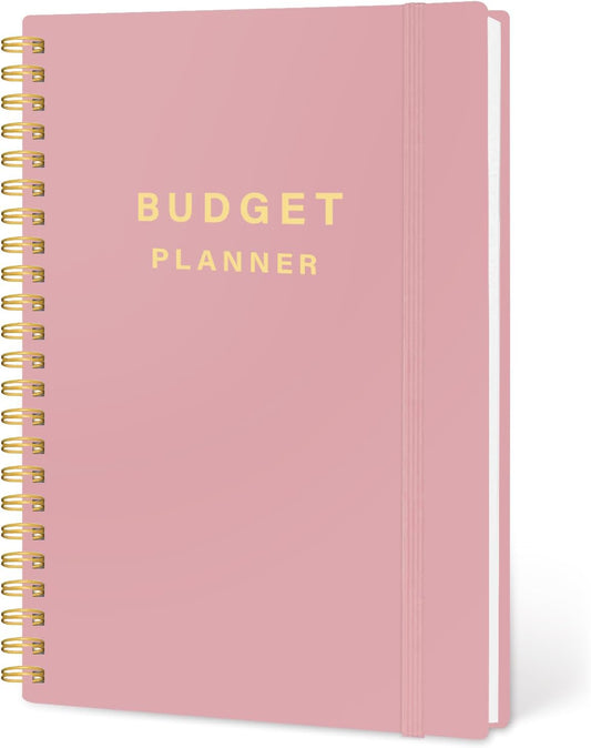 2025 Budget Planner: Track Expenses & Manage Finances!(5.5x8.5)(Pink)