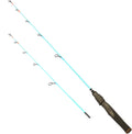 Ice Fishing Rod Multi-Power 25/29 in Fluorescent Tip - Portable Carbon