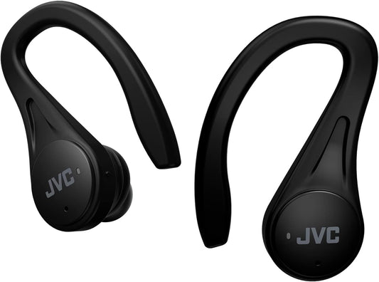JVC Sport Wireless Earbuds - 30H Battery, Powerful Neodymium Sound, IPX5 Water Resistance