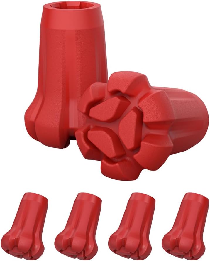 TUCANA 6 PCS Rubber Tips Replacements - Enhanced Traction!