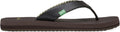 Sanuk Yoga Mat II Flip Flops for Women - Cushioned Memory