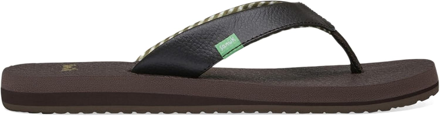 Sanuk Yoga Mat II Flip Flops for Women - Comfortable Beach Sandals