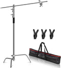 C Stand with Boom Arm Heavy Duty 10ft Light Stand - Stable Studio