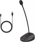 USB Microphone BY-GM12 Cardioid Gooseneck Microphone - Clear Voice