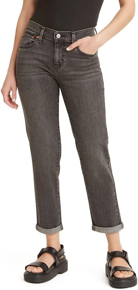 Levi's Women's New Boyfriend Jeans with Tummy-Slimming Panel