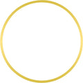 Round Bathroom Mirror 30 in Gold Metal Frame - Clear HD Reflection