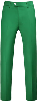 MOGU Mens Front Flat Casual Dress Pants Slim Fit (Style WVCZ)