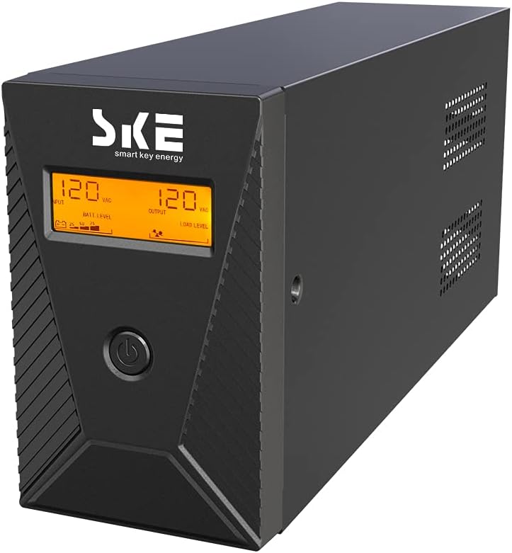 600VA/360W UPS Battery Backup and Surge Protector for Devices