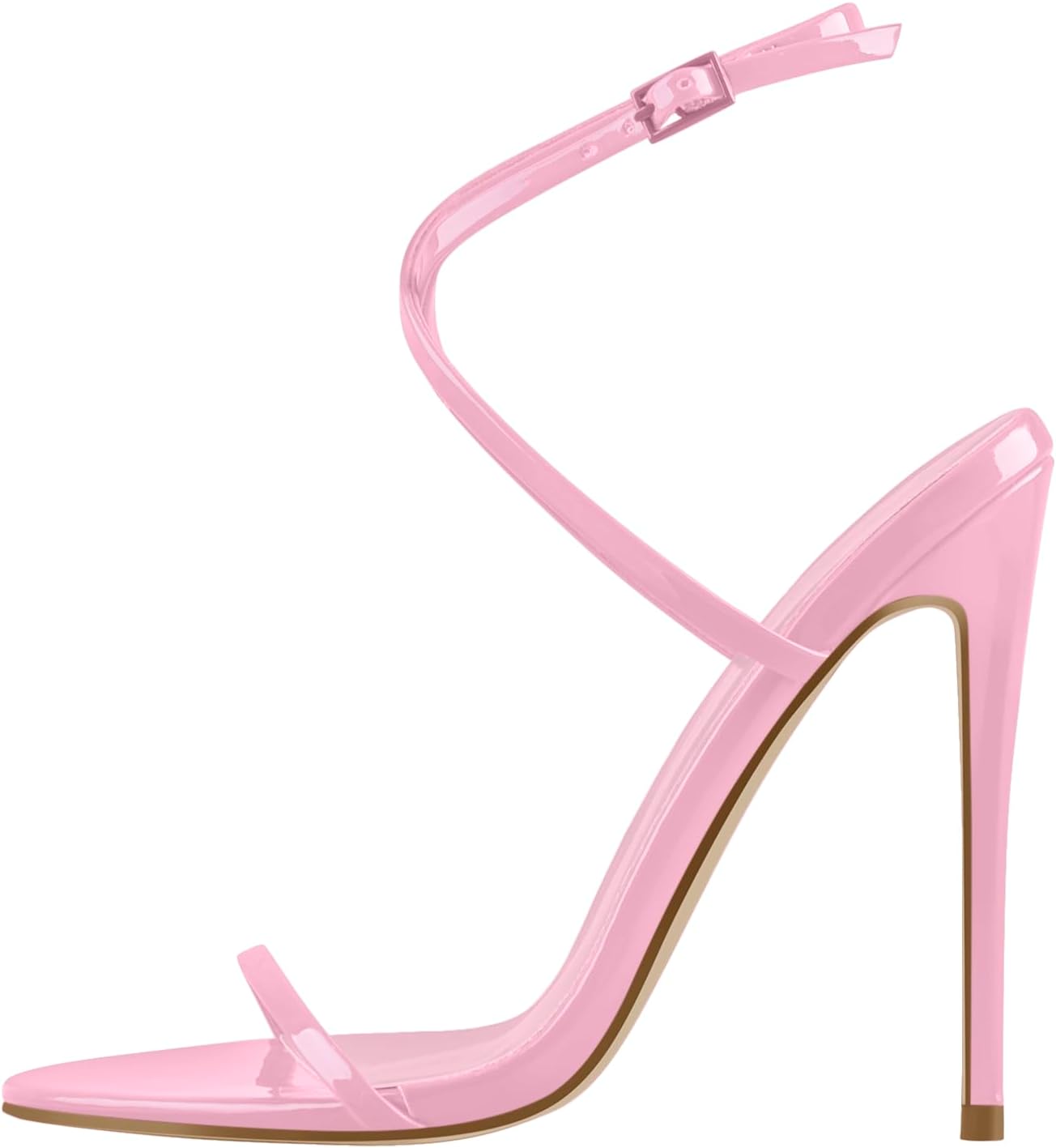 Strappy High Stiletto Heels for Daily Party Dress and Comfort