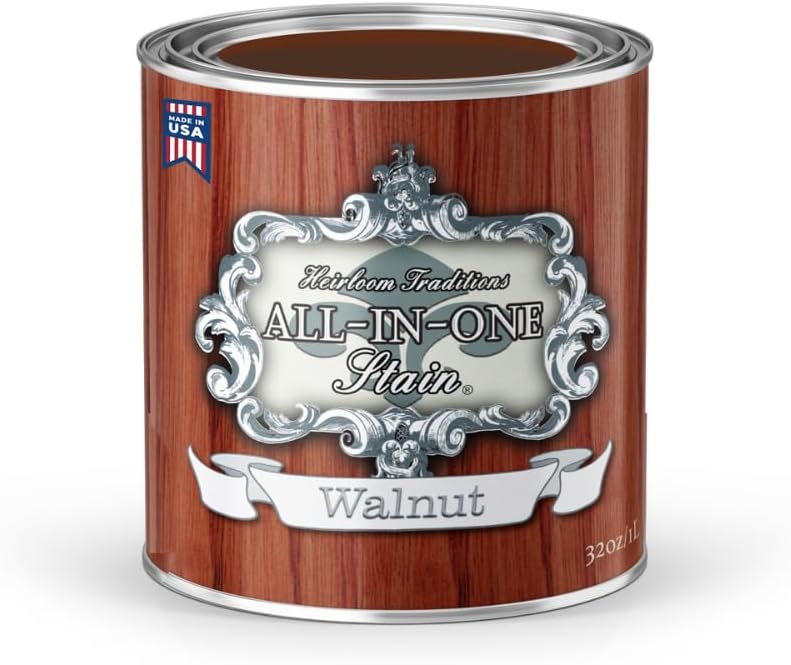 All-in-ONE Gel Stain for Multi-Surface Use - Walnut Quart
