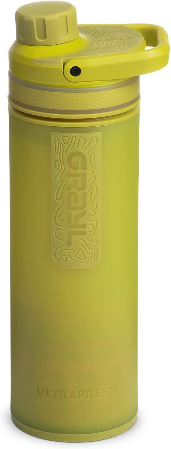 GRAYL UltraPress Water Purifier Bottle for Safe Drinking Water