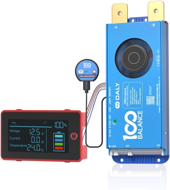 SmartActive Balance BMS with WiFi Module and LCD Display Set