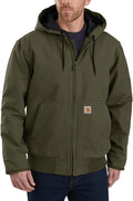 Carhartt Men's 104050 J130 Washed Duck Active Jac - Durable Insulated