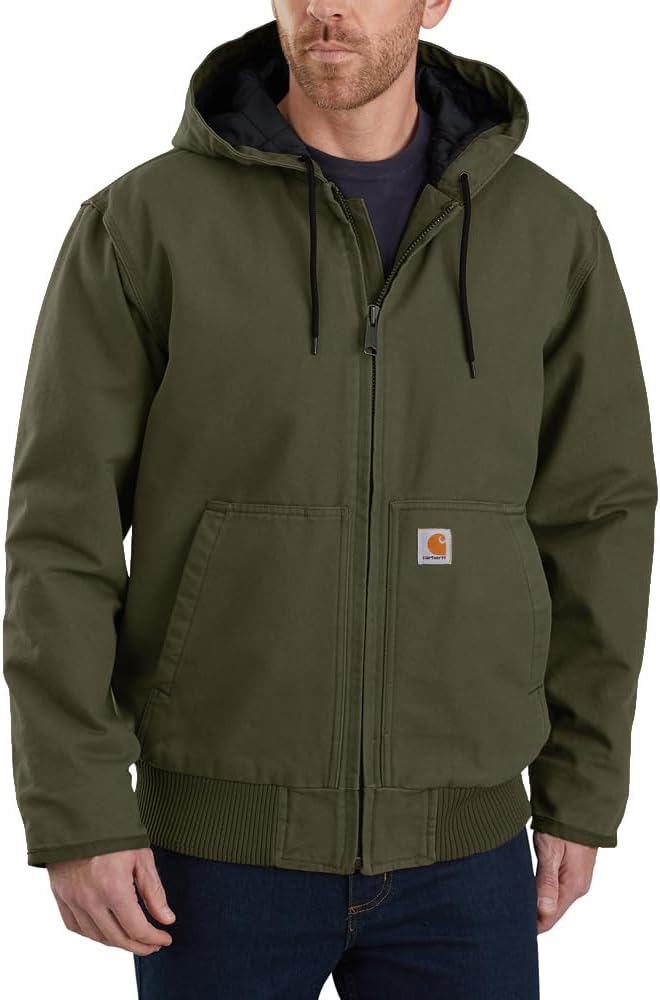 Carhartt Men's Washed Duck Active Jac for Ultimate Comfort
