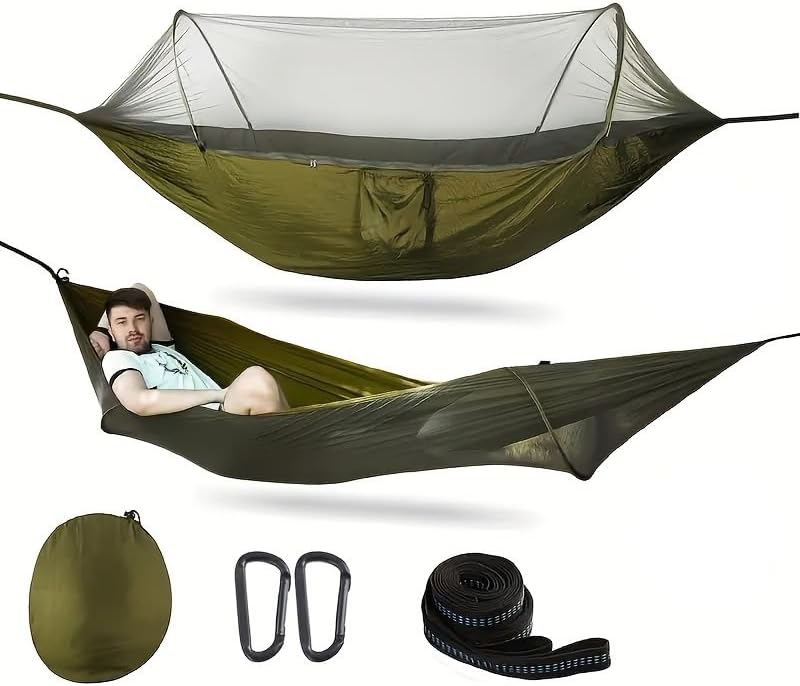 Ultimate 2-Person Camping Hammock with Mosquito Net - Dedence