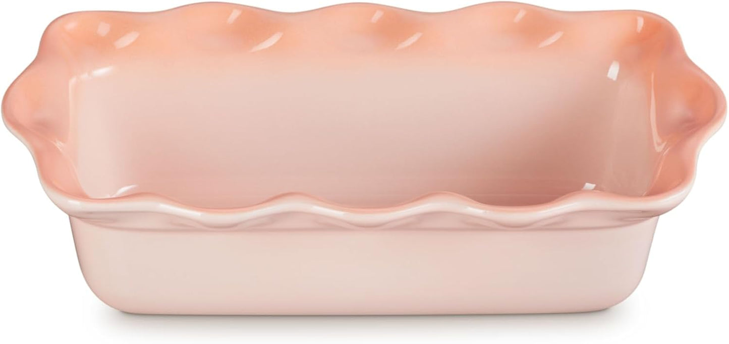 Le Creuset Stoneware Heritage Fluted Loaf Pan for Perfect Baking