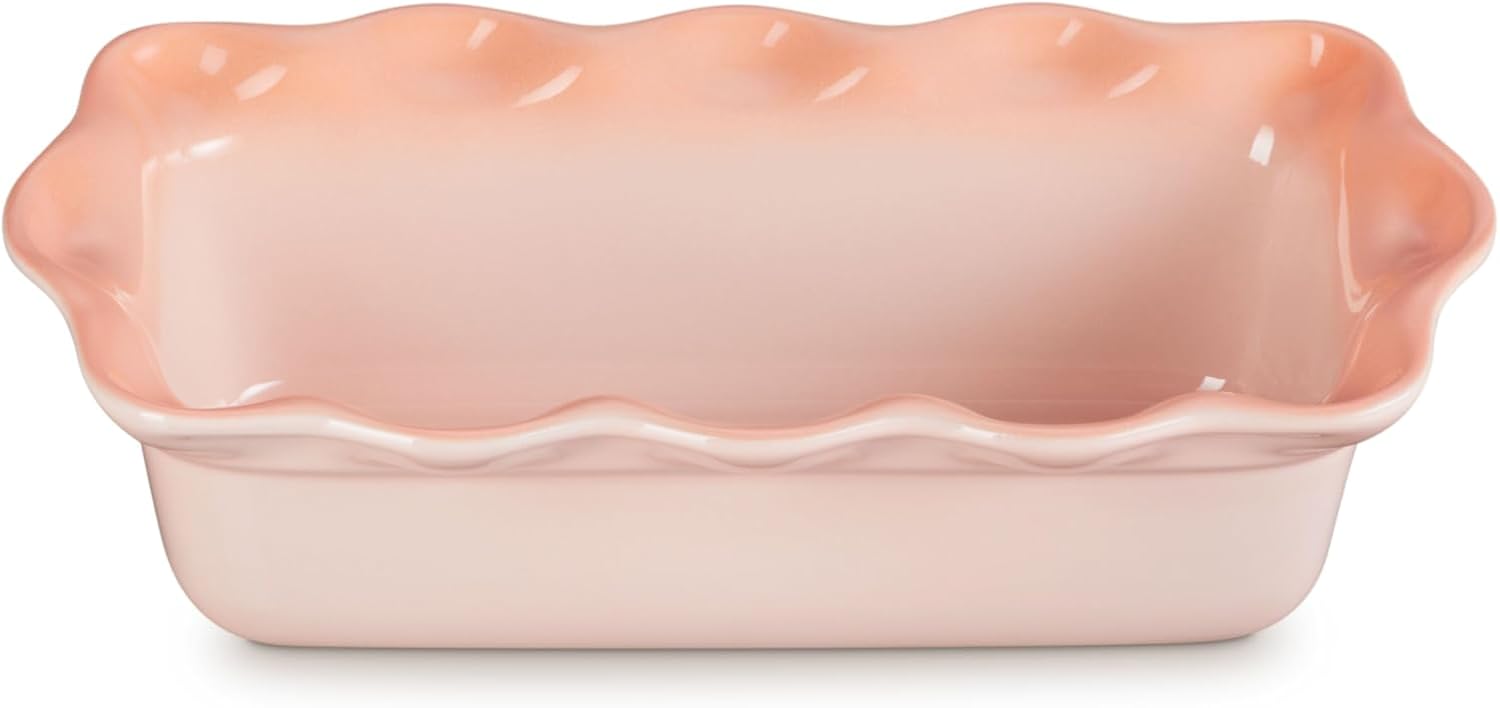 Le Creuset Stoneware Heritage Fluted Loaf Pan for Perfect Baking