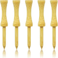 Zivisk Wooden Golf Tees 100 Count - Optimal Height Selection