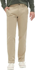 GAP Men's Essential Straight Fit Khaki Chino Pants - Comfortable all