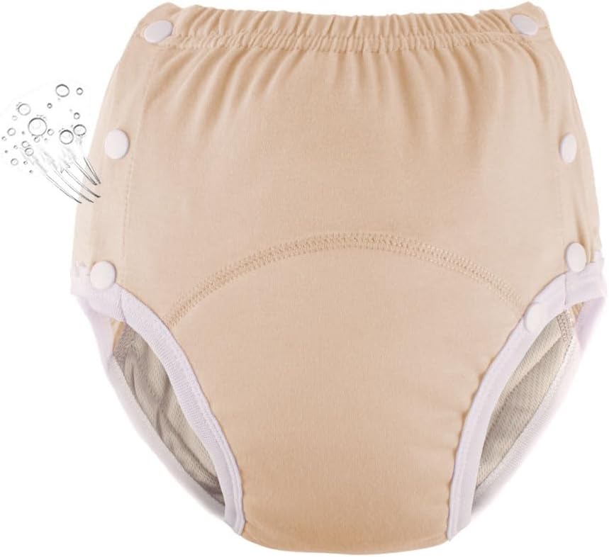 Adjustable Reusable Adult Cloth Diaper - Fits 22.0-35.4in Waist