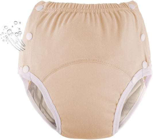 Adjustable Reusable Adult Cloth Diaper - Fits 22.0-35.4in Waist