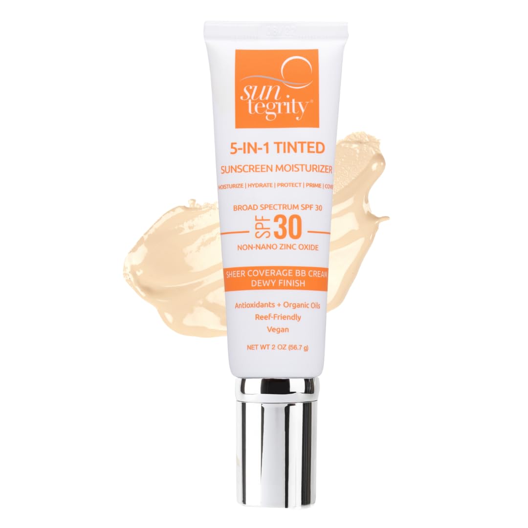 Suntegrity 5 in 1 Tinted Mineral Sunscreen for Face SPF 30