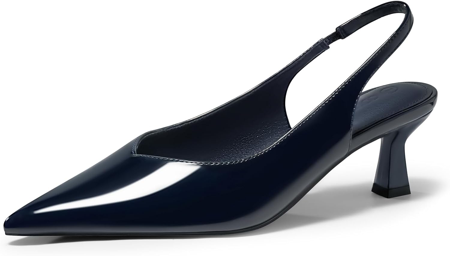 Coutgo Womens Slingback Kitten Heels for Elegant Style