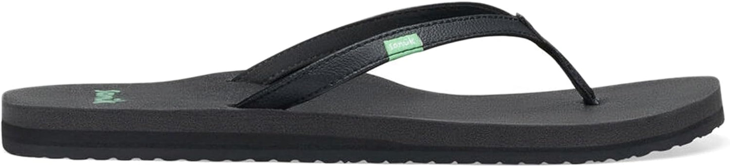 Sanuk Yoga Joy Flip Flops for Women with Memory Foam Comfort